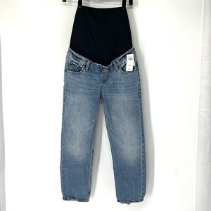 Abercrombie & Fitch maternity ankle straight jeans 26 short
